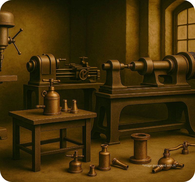 First machine shop