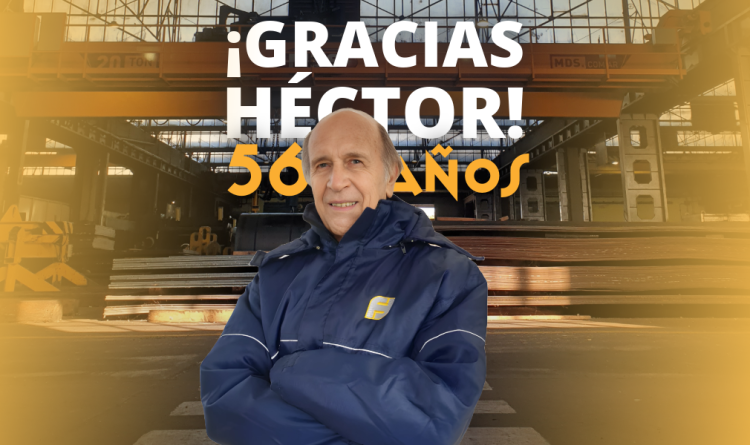 Luego de 56 años se retira Héctor Alonso